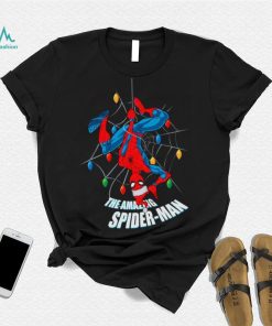 The Amazing Glow Spider man Christmas T Shirt