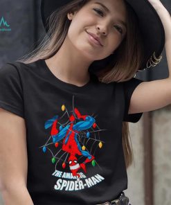 The Amazing Glow Spider man Christmas T Shirt