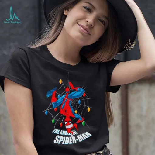 The Amazing Glow Spider man Christmas T Shirt