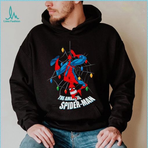 The Amazing Glow Spider man Christmas T Shirt