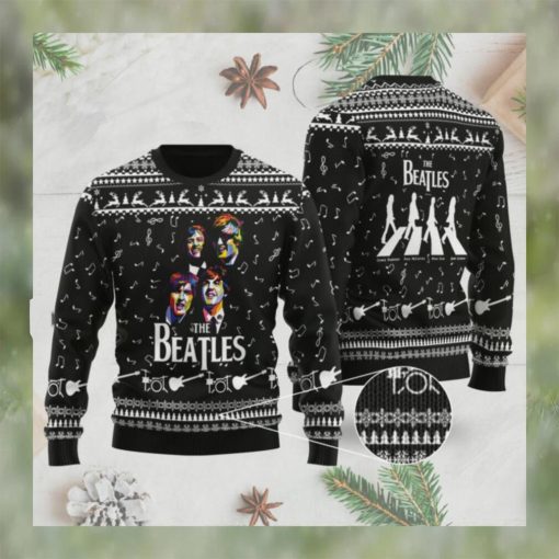 The Beatles Band 3D Printed Ugly Christmas Sweater