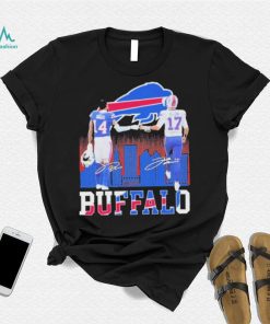 The Bills Josh Allen and Stefon Diggs Signatures shirt