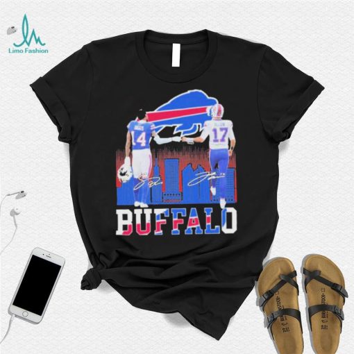 The Bills Josh Allen and Stefon Diggs Signatures shirt