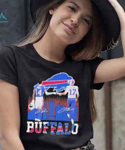 The Bills Josh Allen and Stefon Diggs Signatures shirt