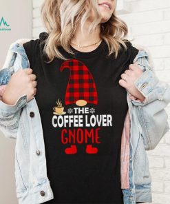 The Coffee Lover Gnome Family Xmas Funny Christmas T Shirt