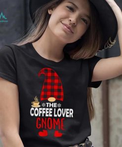 The Coffee Lover Gnome Family Xmas Funny Christmas T Shirt