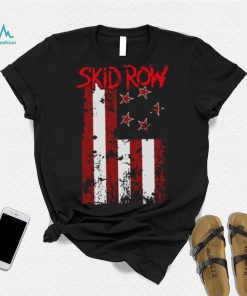 The Flag Skid Row Band Grunge Texture shirt