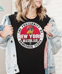 The Fraternity Of New York Mason Jar Gamecock Flags Shirt2