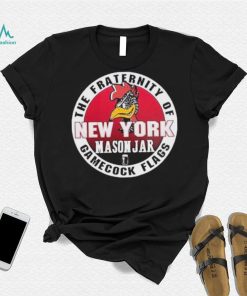 The Fraternity Of New York Mason Jar Gamecock Flags Shirt3