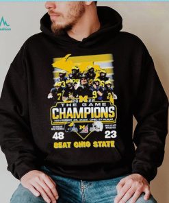 The Game Champions Michigan And Ohio State Beat Ohio State Shirt
