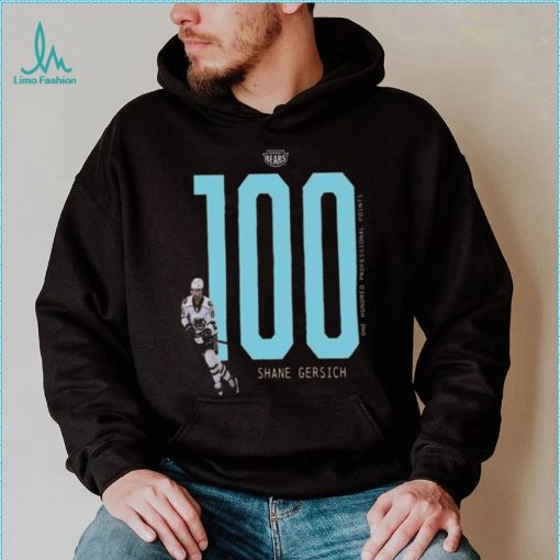 The Hershey Bears Shane Gersich 100 Professional Points Shirt