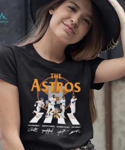 The Houston Astros Team Abbey Road Signatures Shirt