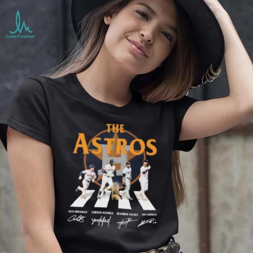 The Houston Astros Team Abbey Road Signatures Shirt