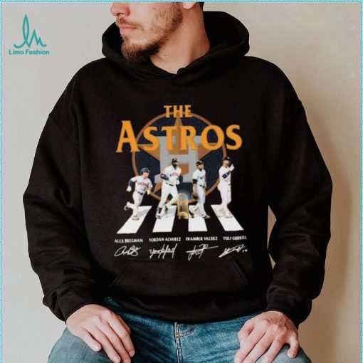 The Houston Astros Team Abbey Road Signatures Shirt