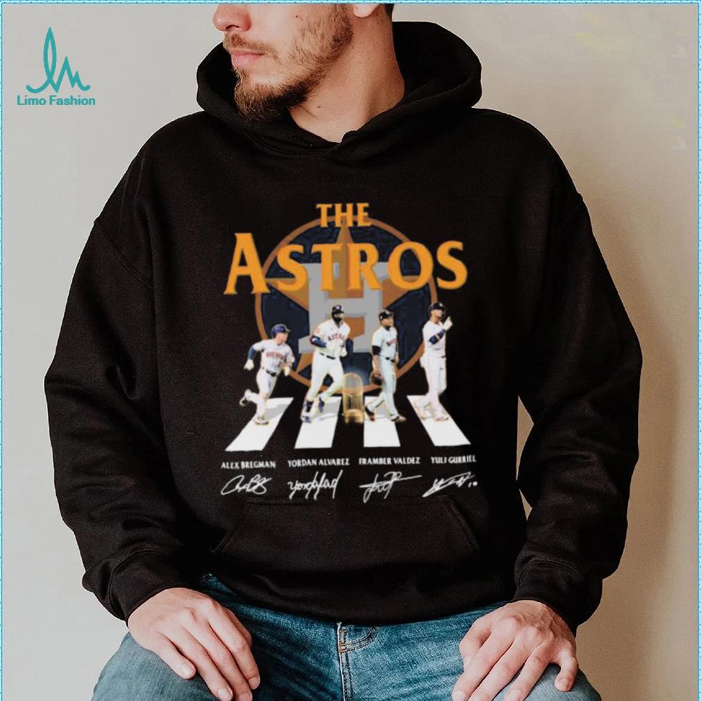 The Houston Astros Team Abbey Road Signatures Shirt - Limotees