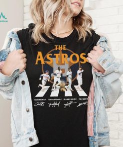 The Houston Astros Team Abbey Road Signatures Shirt