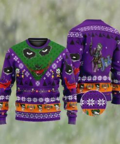The Joker Evil Clown Ugly Christmas Sweater
