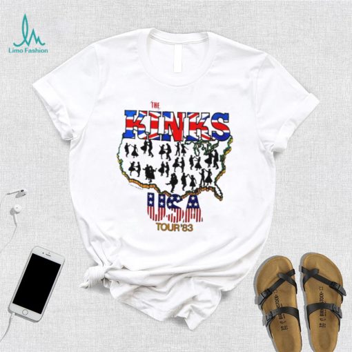 The Kinks Band Usa Tour ’83 Shirt