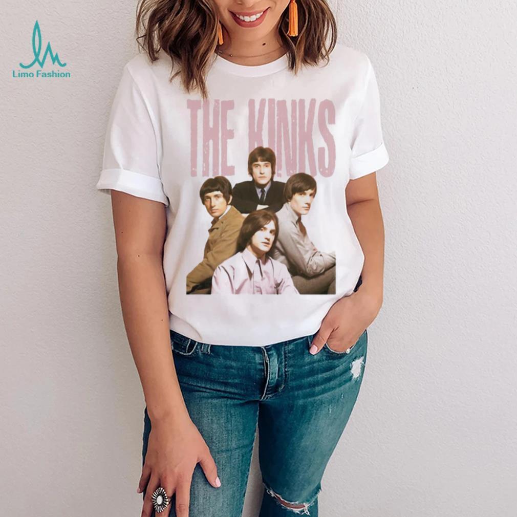 The Kinks Retro Faded Album Cover Shirt The Kinks Retro Faded Album Cover Shirt