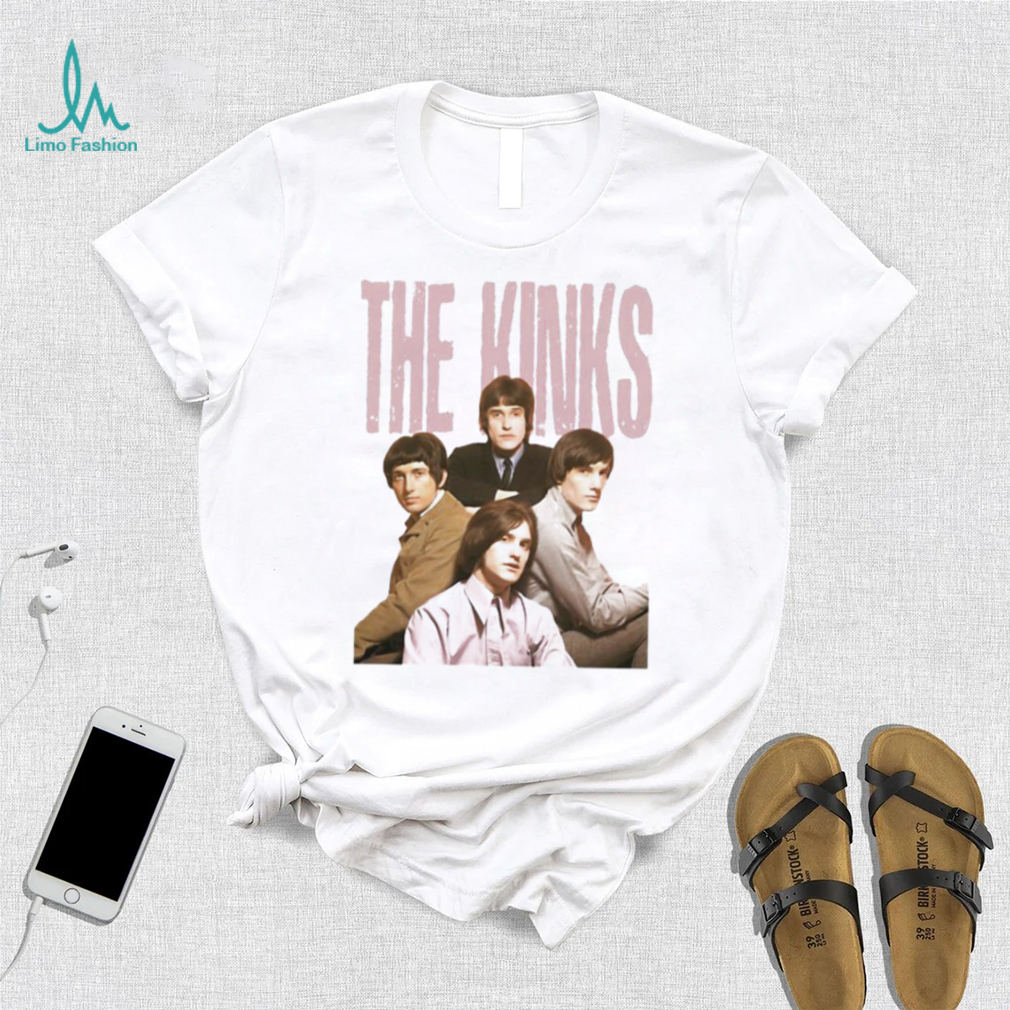 The Kinks Retro Faded Album Cover Shirt The Kinks Retro Faded Album Cover Shirt