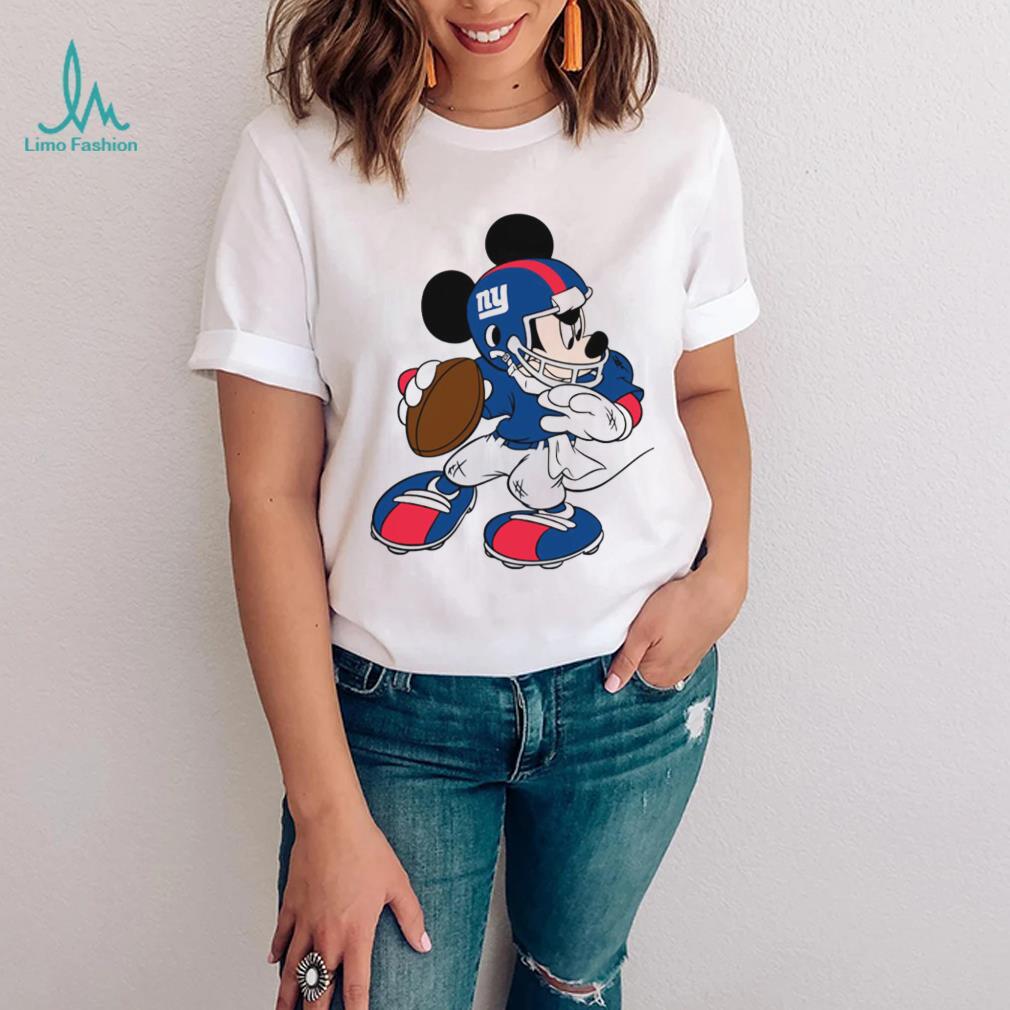 The Mickey Mouse New York Giants Unisex T Shirt The Mickey Mouse New York Giants Unisex T Shirt