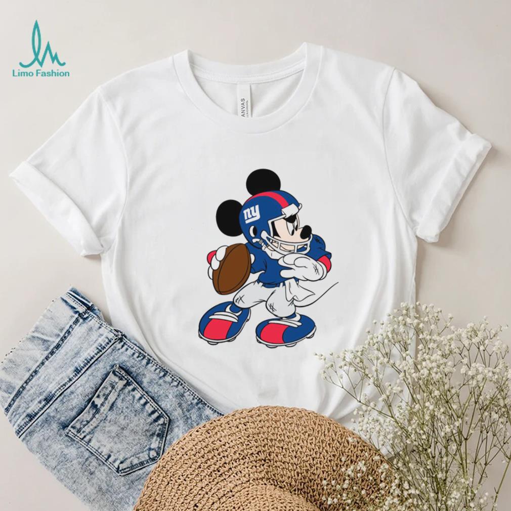 The Mickey Mouse New York Giants Unisex T Shirt The Mickey Mouse New York Giants Unisex T Shirt