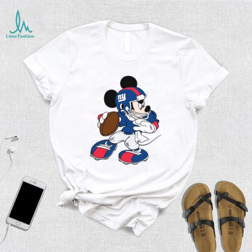 The Mickey Mouse New York Giants Unisex T Shirt