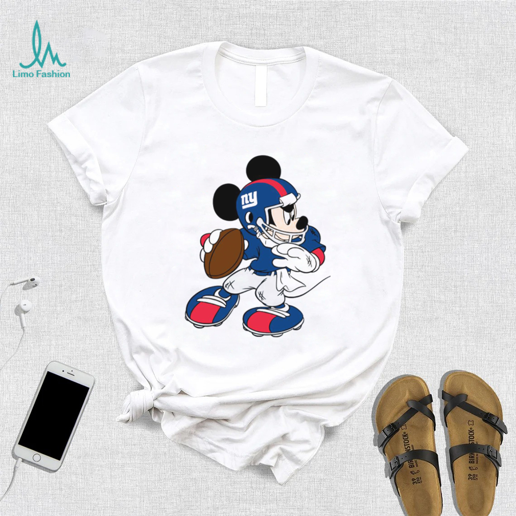 The Mickey Mouse New York Giants Unisex T Shirt The Mickey Mouse New York Giants Unisex T Shirt