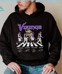 The Minnesota Vikings Abbey Road Patrick Peterson Eric Kendricks Justin Jefferson Dalvin Cook Signatures Shirt