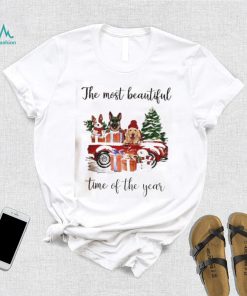 The Most Beautiful Time Of The Year Sweatshirt, Cute Dogs, Gift for Dog Lover