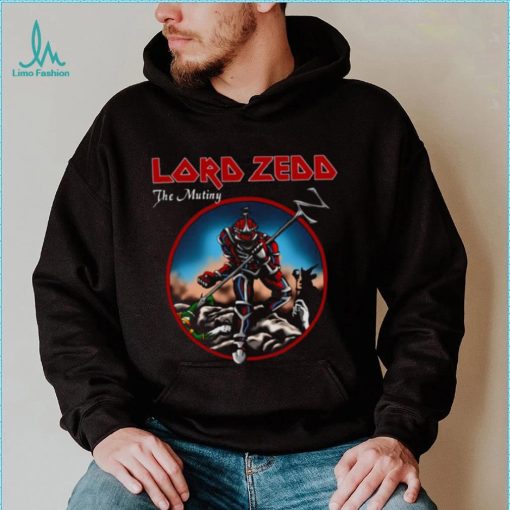 The Mutiny Lord Zedd Power Rangers X Iron Maiden shirt