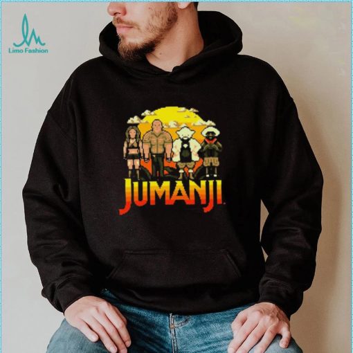 The Next Level 8 Bit Characters Jumanji Shirt