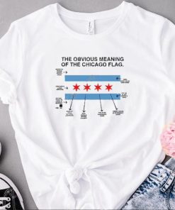 The Obvious Meaning Of The Chicago Flag Shirt