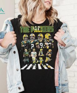 The Packers Team Players Abbey Road Signatures Shirt