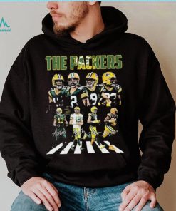 The Packers Team Players Abbey Road Signatures Shirt