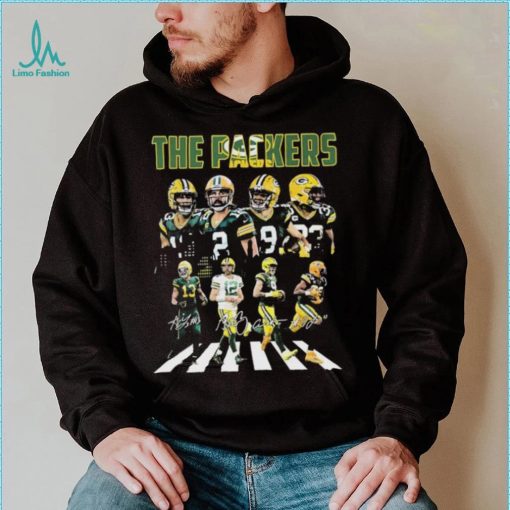The Packers Team Players Abbey Road Signatures Shirt