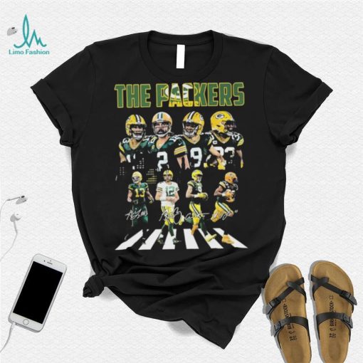 The Packers Team Players Abbey Road Signatures Shirt