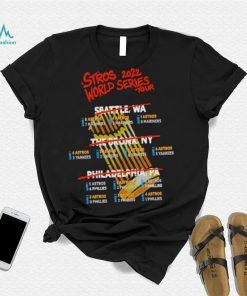 The Ripper Houston Astros Stros 2022 World Series Tour win Seattle The Bronx Philadelphia shirt