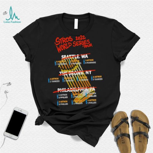 The Ripper Houston Astros Stros 2022 World Series Tour win Seattle The Bronx Philadelphia shirt