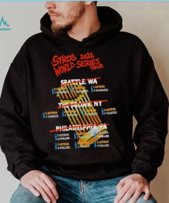 The Ripper Houston Astros Stros 2022 World Series Tour win Seattle The Bronx Philadelphia shirt
