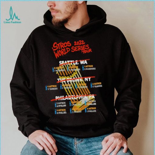The Ripper Houston Astros Stros 2022 World Series Tour win Seattle The Bronx Philadelphia shirt