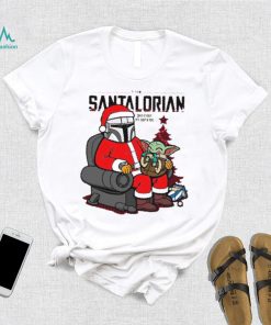 The Santalorian Star Wars Yoda vs Stromer matching christmas 2022 shirt