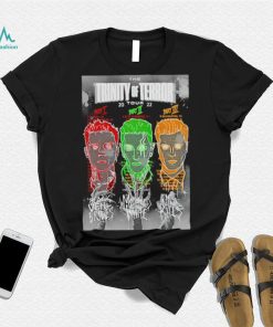 The Trinity Of Terror Tour 2022 colorful shirt3