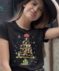 The Walking Dead Chibi Characters Tree Christmas Shirt