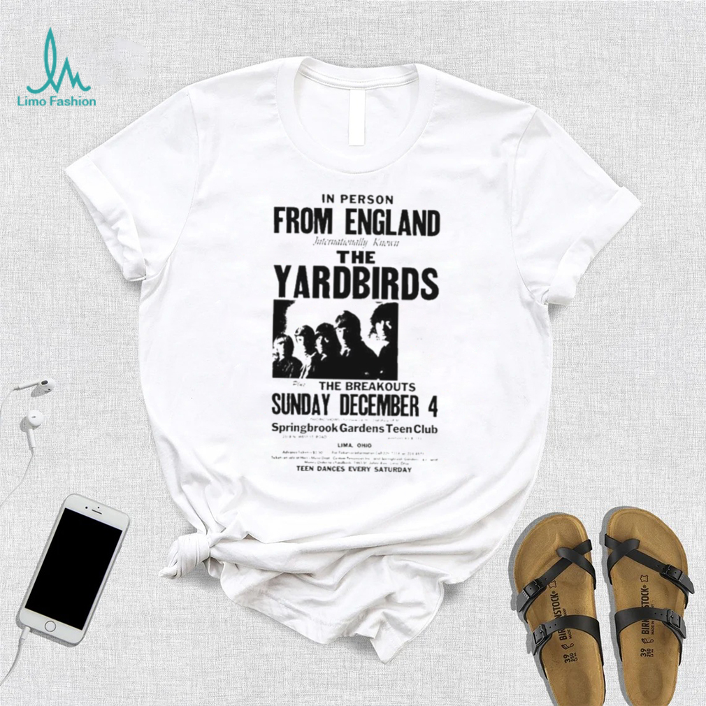 The Yardbirds 1960s Shapes Of Things Shirt The Yardbirds 1960s Shapes Of Things Shirt