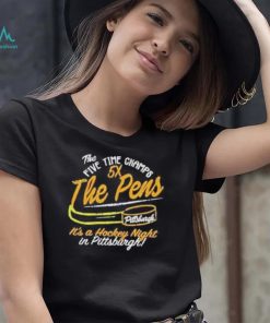 The five time champs 5x the pens Pittsburgh penguins hockey shirt