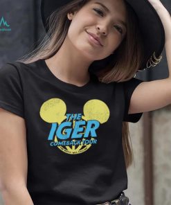 The iger comeback tour logo t shirt