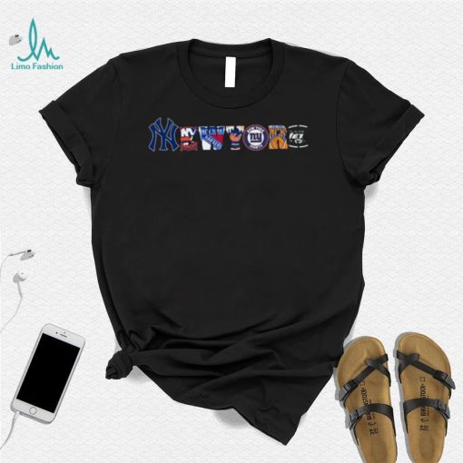 The new york city sports teams t shirt