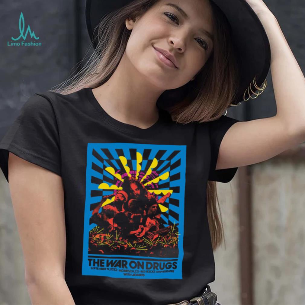 The war on drugs september 192022 Morrison co red rocks amphitheatre with alvays t shirt The war on drugs september 192022 Morrison co red rocks amphitheatre with alvays t shirt