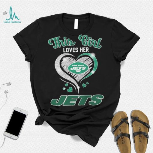 This Girl Loves Her New York Jets Football Shirt